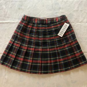 Urban Outfitters Plaid Pleated Miniskirt